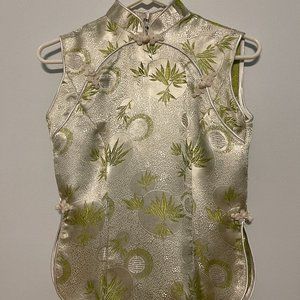 Shanghai Story Chinese Cheongsam Sleeveless Vest China Blouse for Women